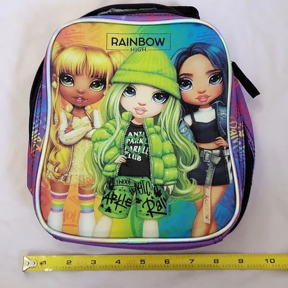 NWOT Rainbow 🌈 High Dolls Insulated Lunchbag - Picture 2 of 10